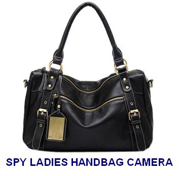 Spy Camera In Ladies Handbag